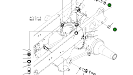 Втулка 561-52-8A180 Komatsu