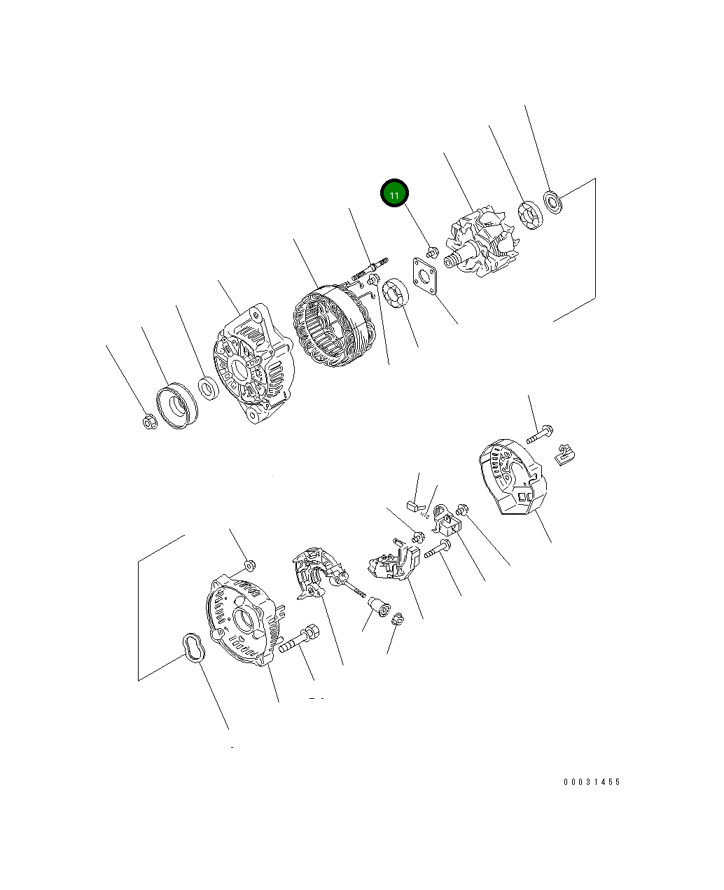 Винт KT15881-9301-0 Komatsu