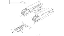 Втулка YM172141-38200 Komatsu