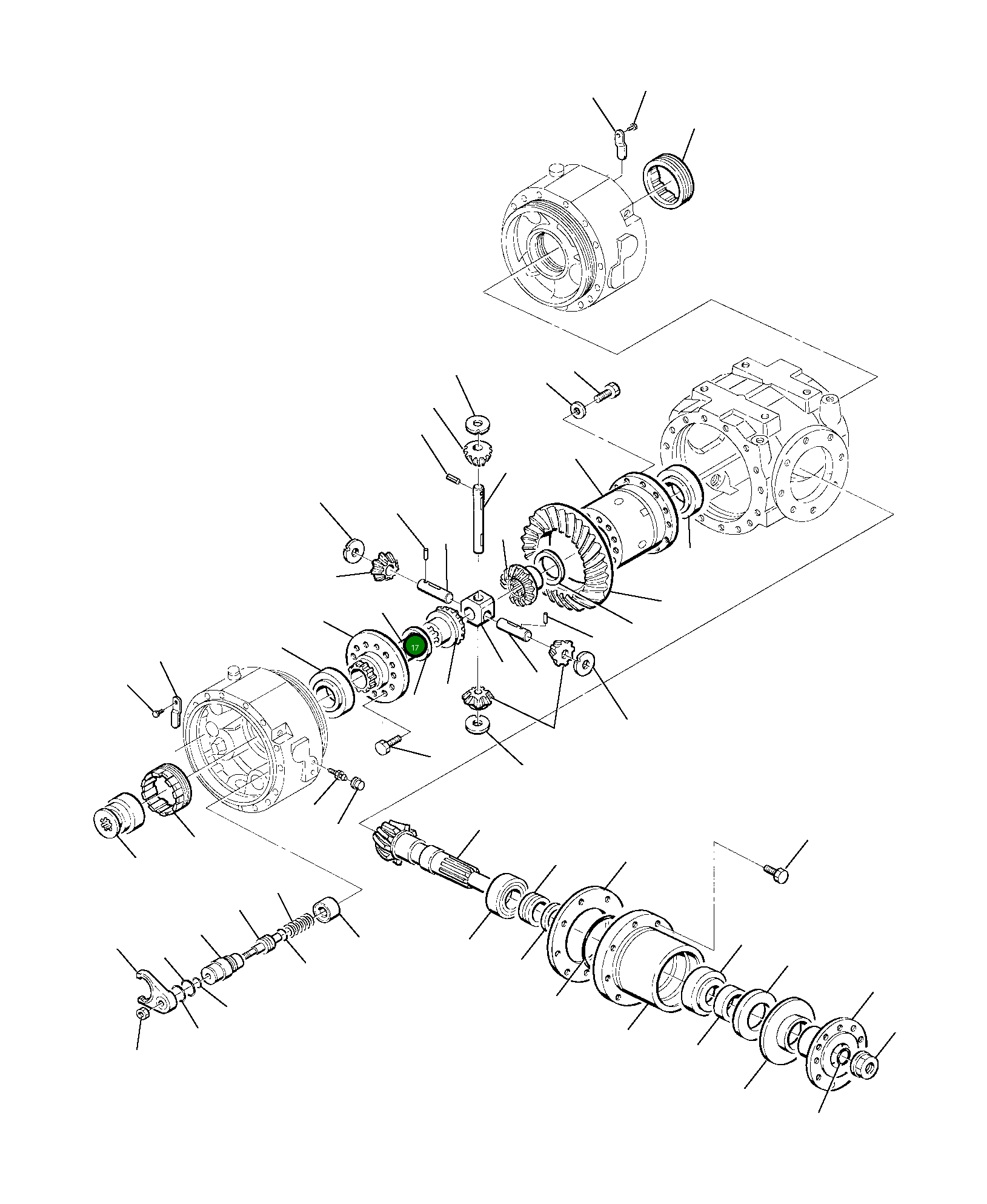 Втулка HU0401402 Komatsu