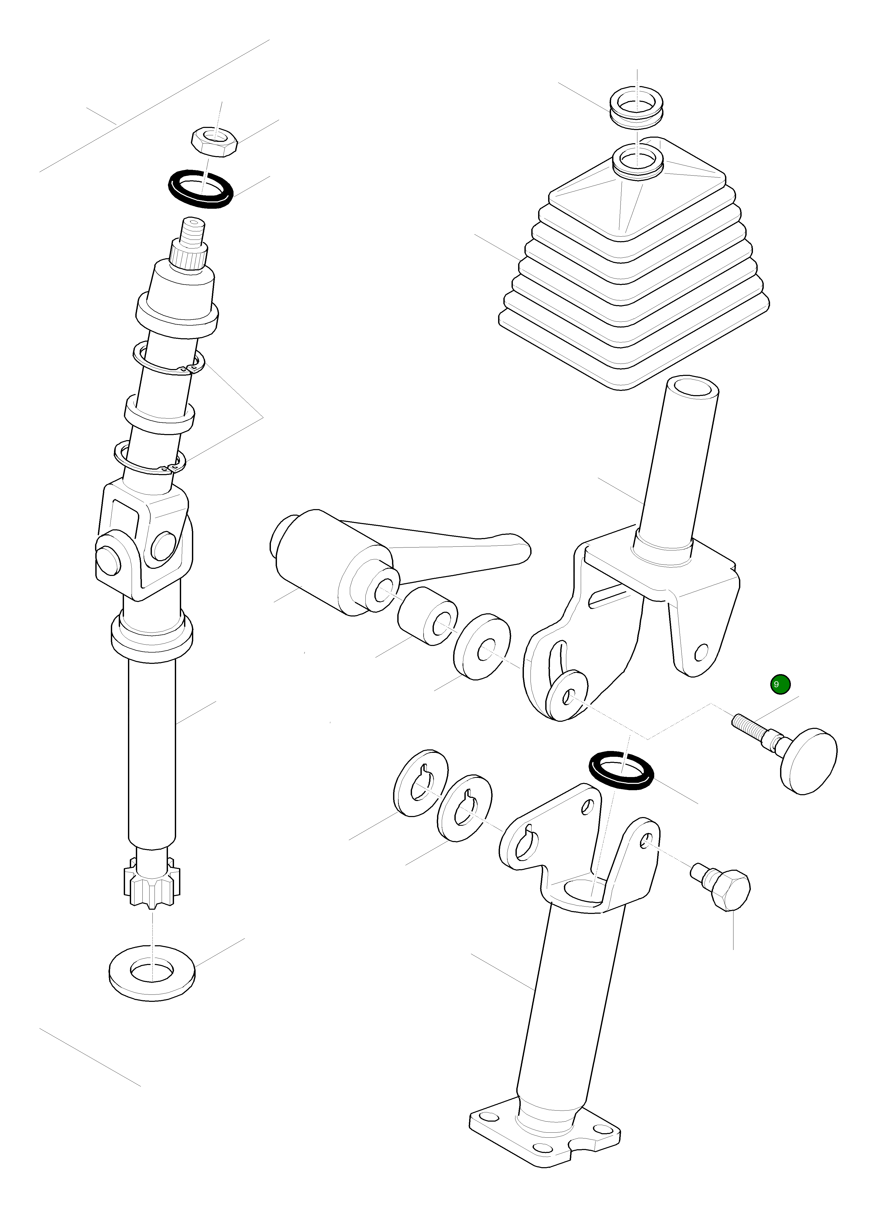 Винт 42U-54-H0P08 Komatsu