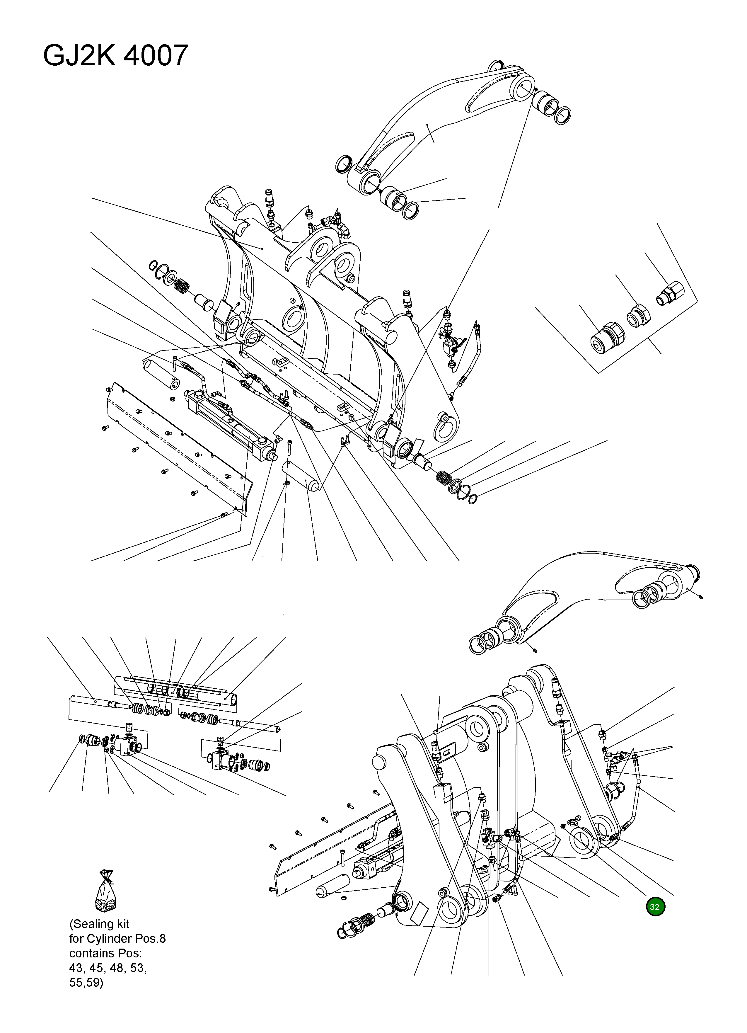 Винт 42Y-72-H0P48 Komatsu