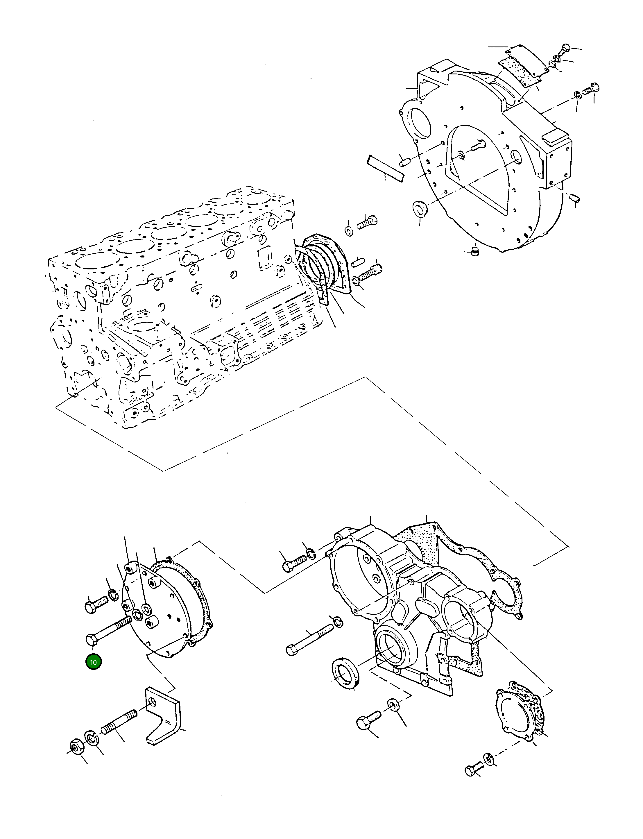 Винт 4908629M1 Komatsu