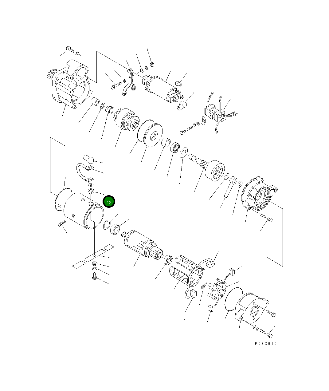Втулка KD1-23943-0060 Komatsu