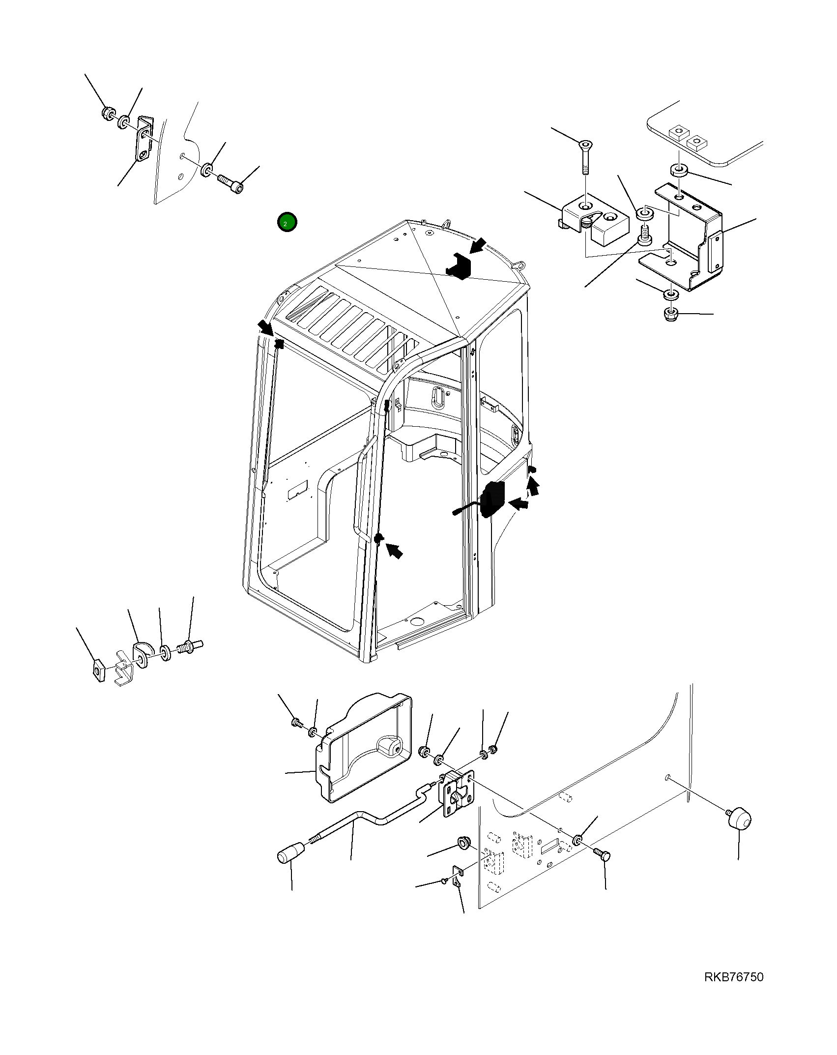 Винт 42N-54-17140 Komatsu