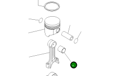Втулка YM129100-23100 Komatsu
