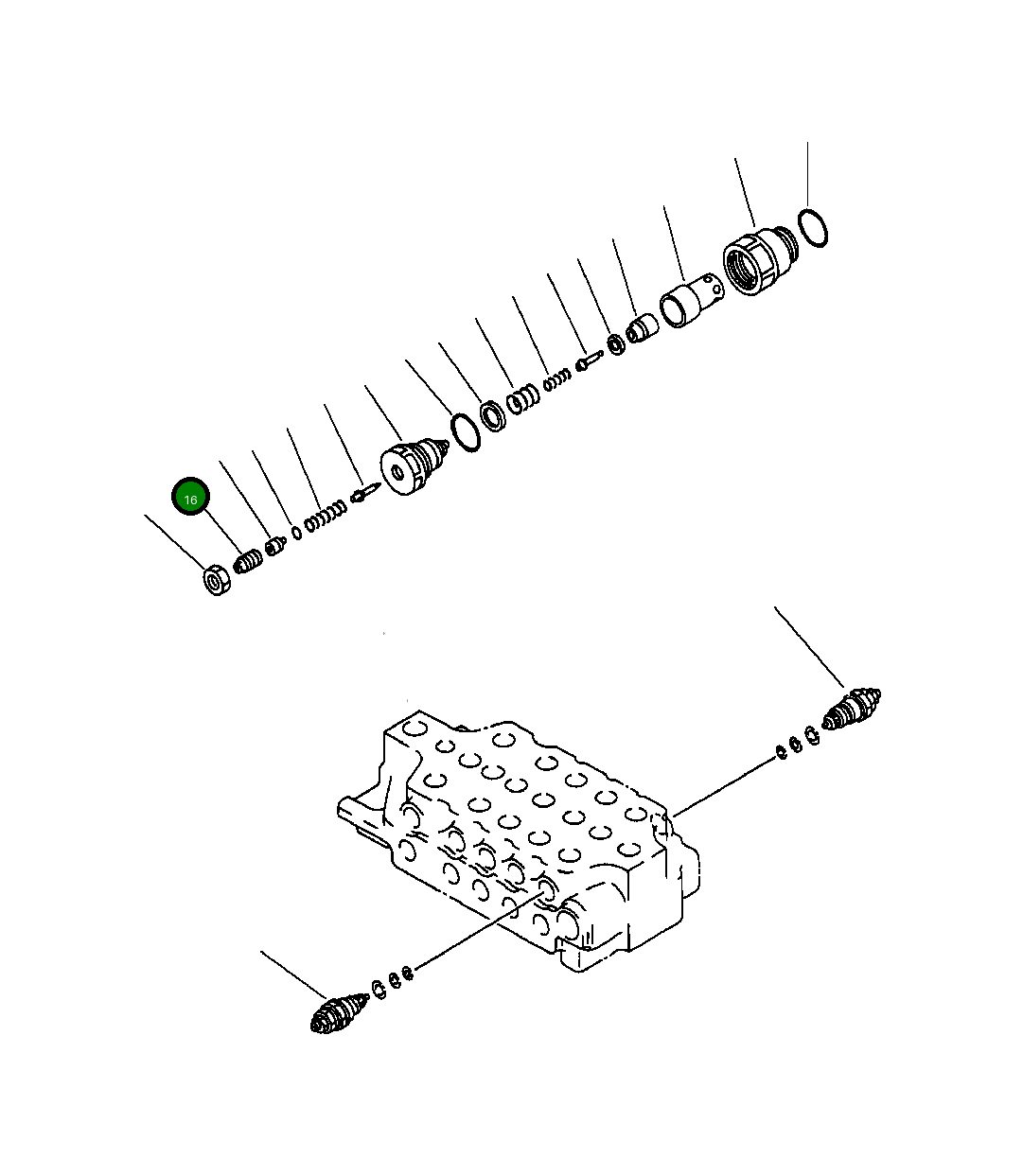 Винт 709-90-71180 Komatsu