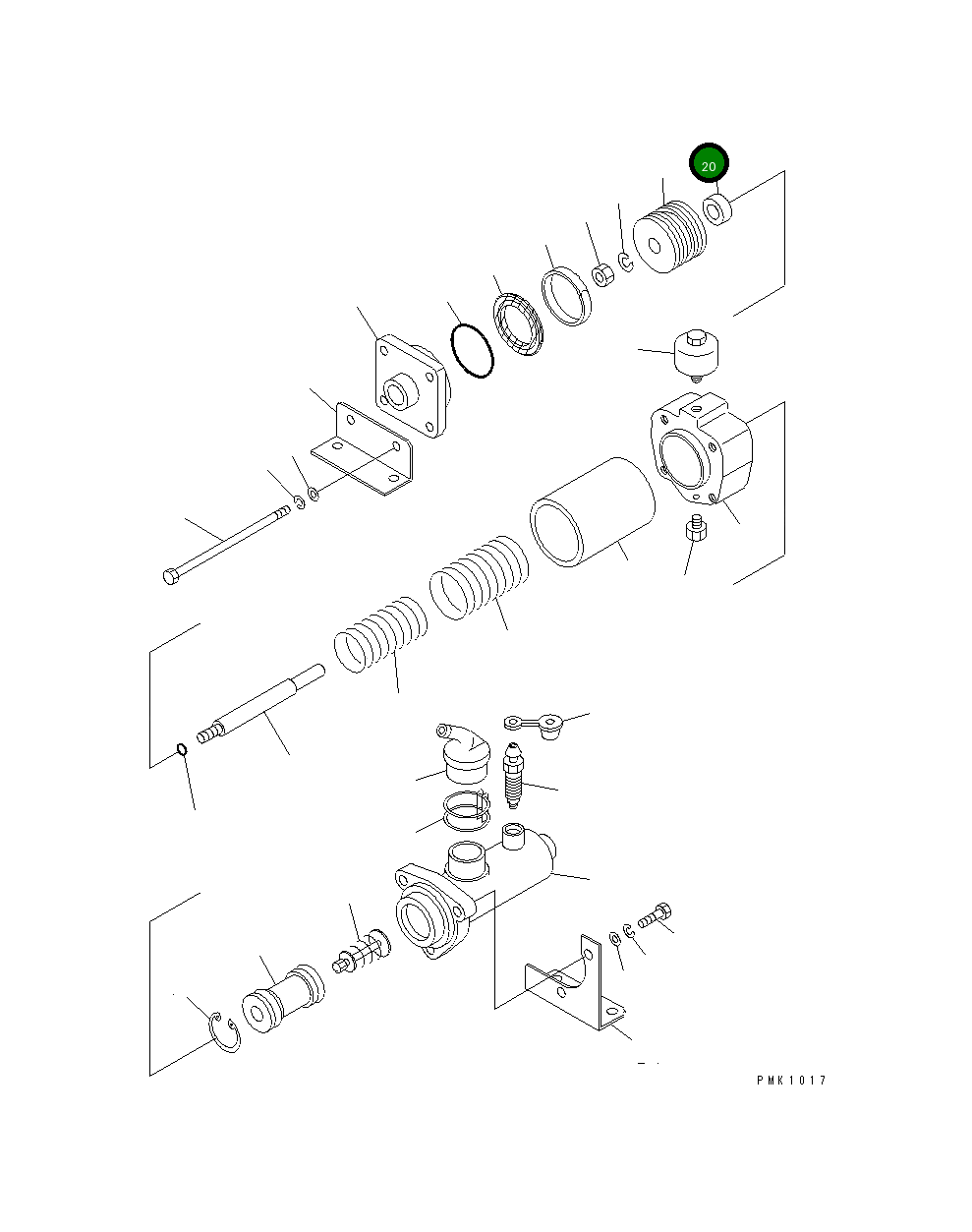 Втулка MY781-8162-00 Komatsu