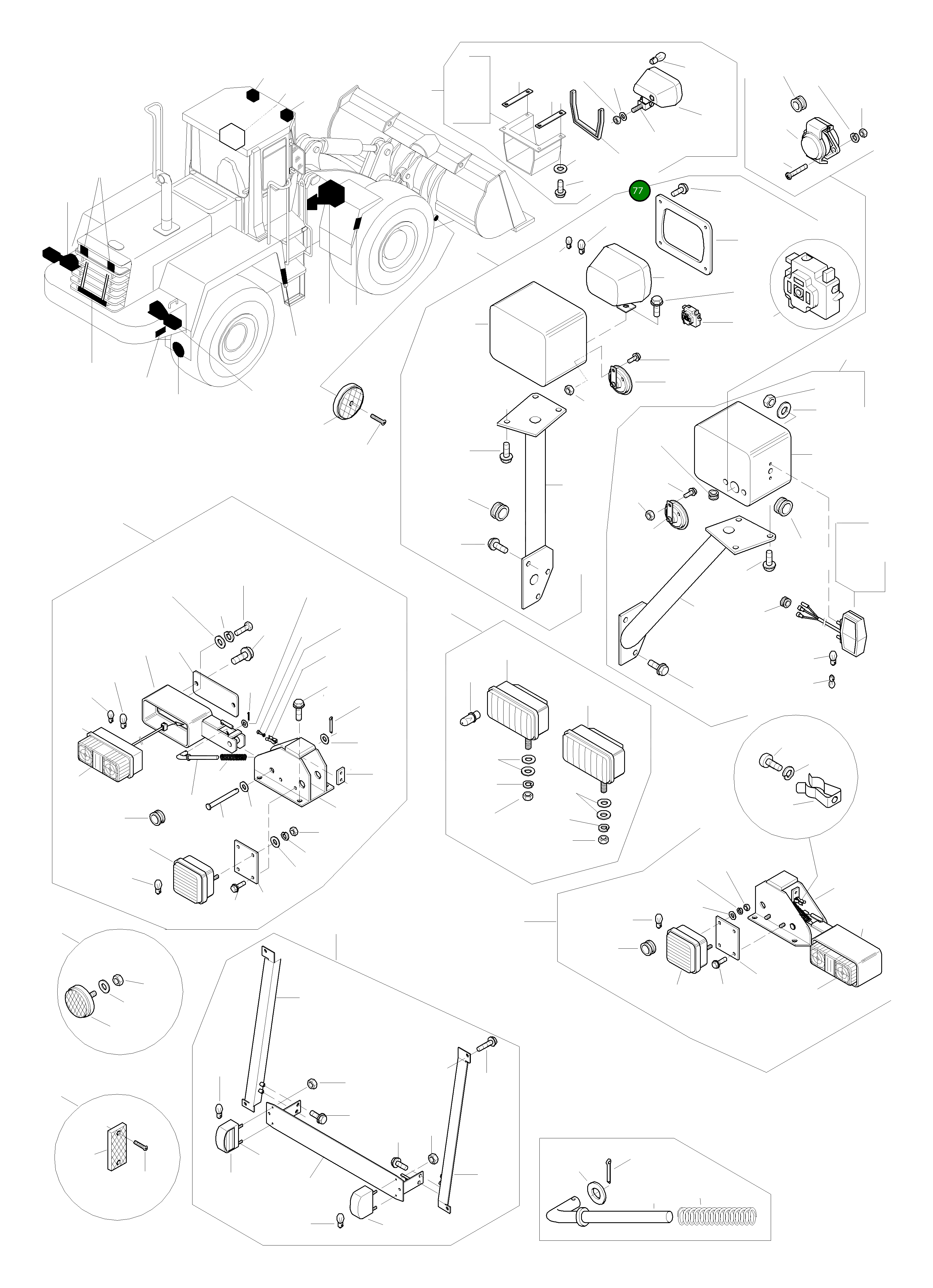 Винт 423-00-H1230 Komatsu