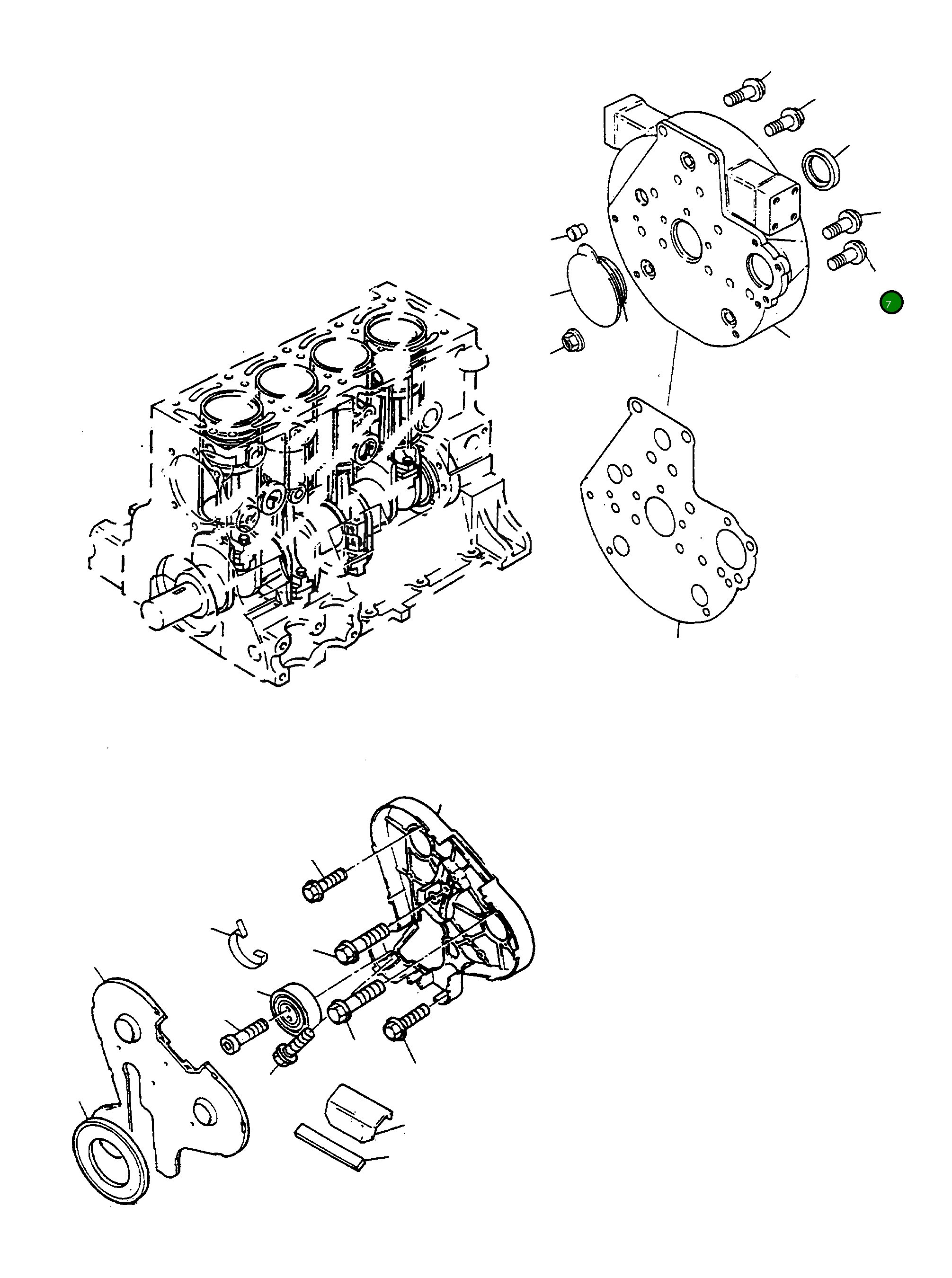 Винт 4917994M1 Komatsu