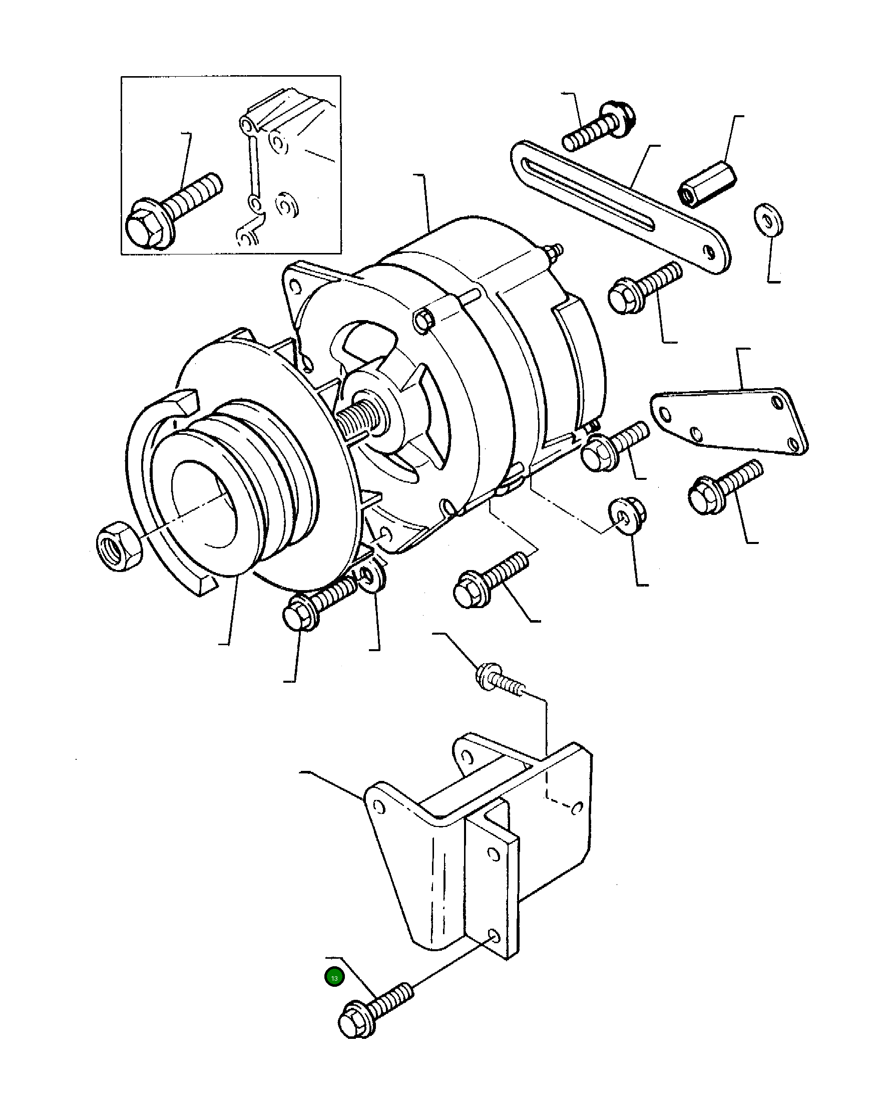 Винт P2314H012 Komatsu