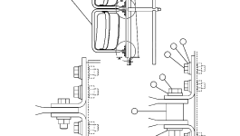 Гайка - M10 MM0719 Komatsu