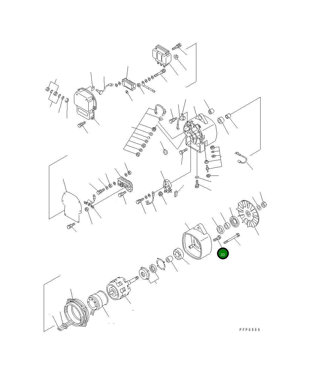 Винт DR10497222 Komatsu