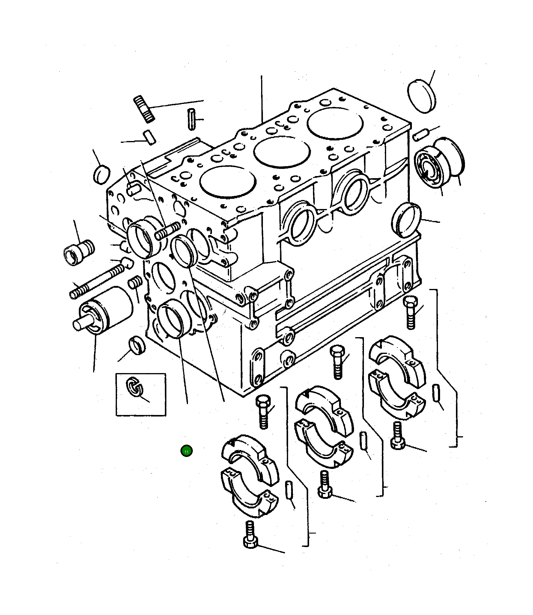 Втулка PKP000034 Komatsu