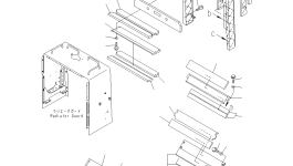 Воздуховод 426-Z84-3211 Komatsu