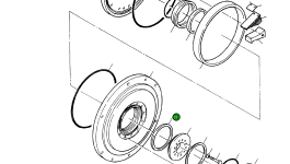 Втулка подшипника 772 302 73 Komatsu