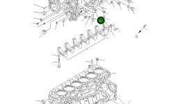 Втулка 6210-21-1781 Komatsu