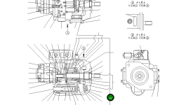 Втулка YM172176-73530 Komatsu
