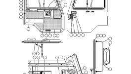 Винт BF4740 Komatsu