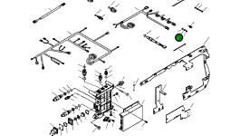 Гайка (1/4-20 UNC) 6216-84-6510 Komatsu