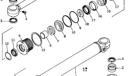 Втулка 707-76-30010 Komatsu