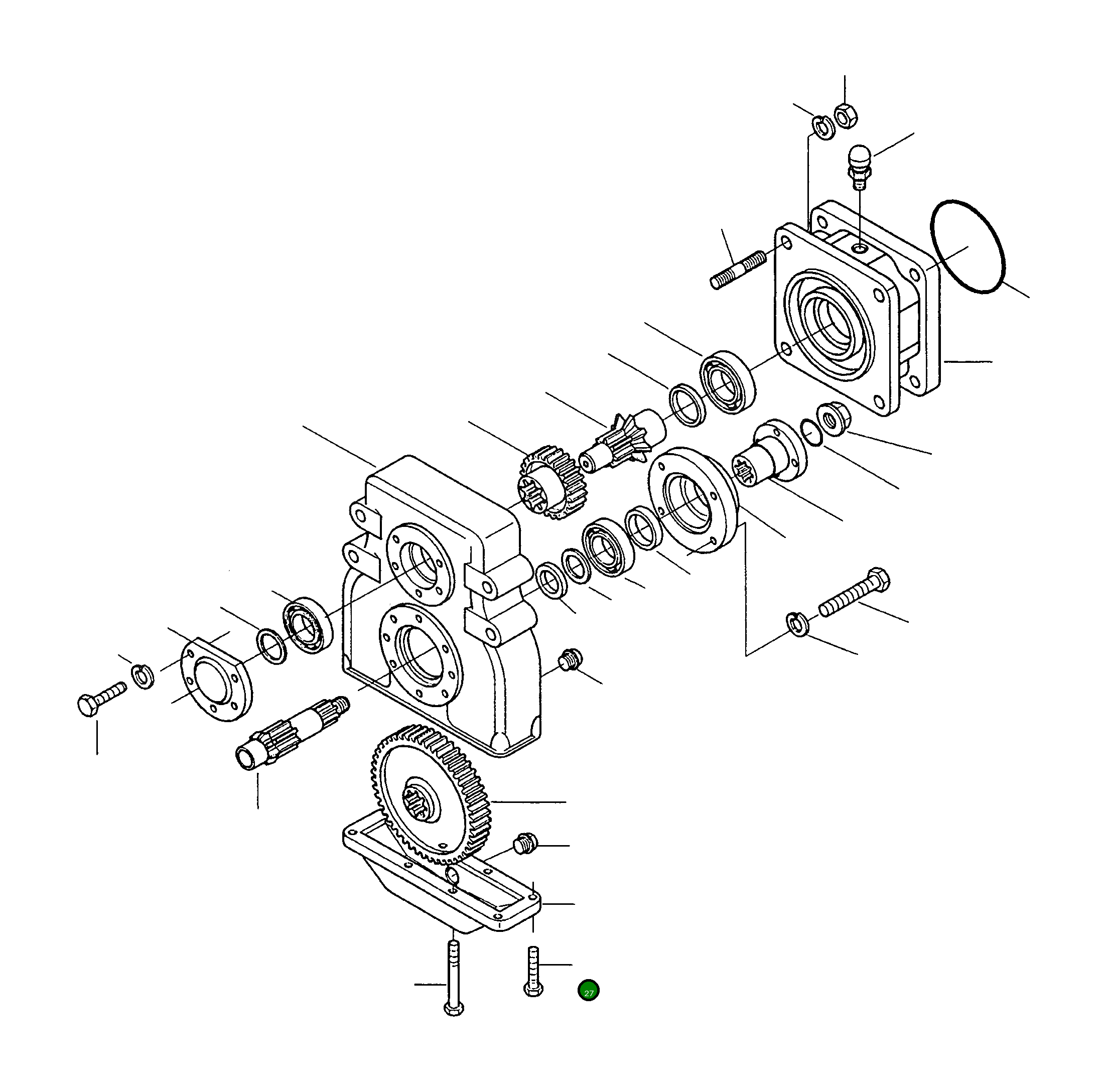 Винт 4919674M1 Komatsu