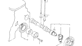 Втулка YMR000185 Komatsu