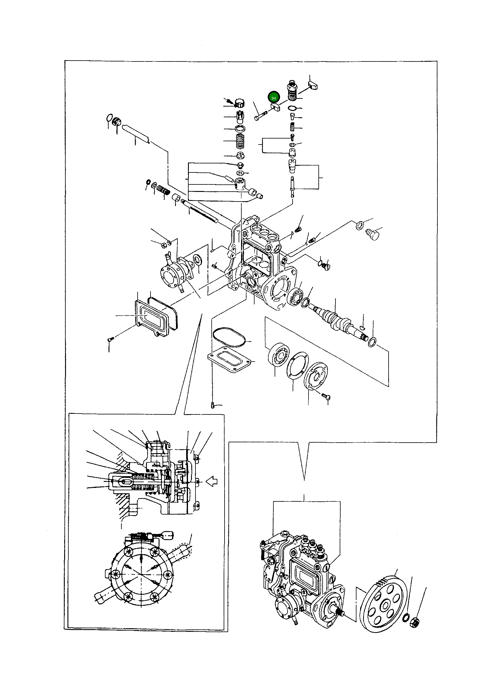 Винт YMR000415 Komatsu