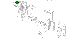 Винт DK154010-1100 Komatsu