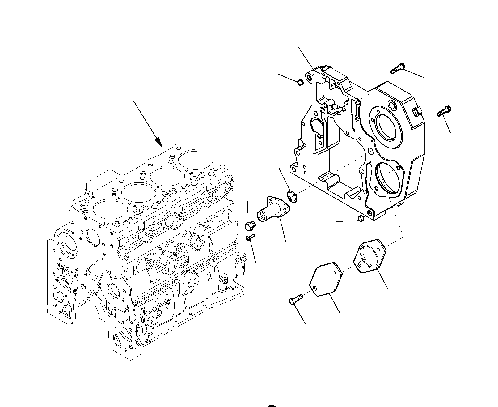Винт EA4895355 Komatsu