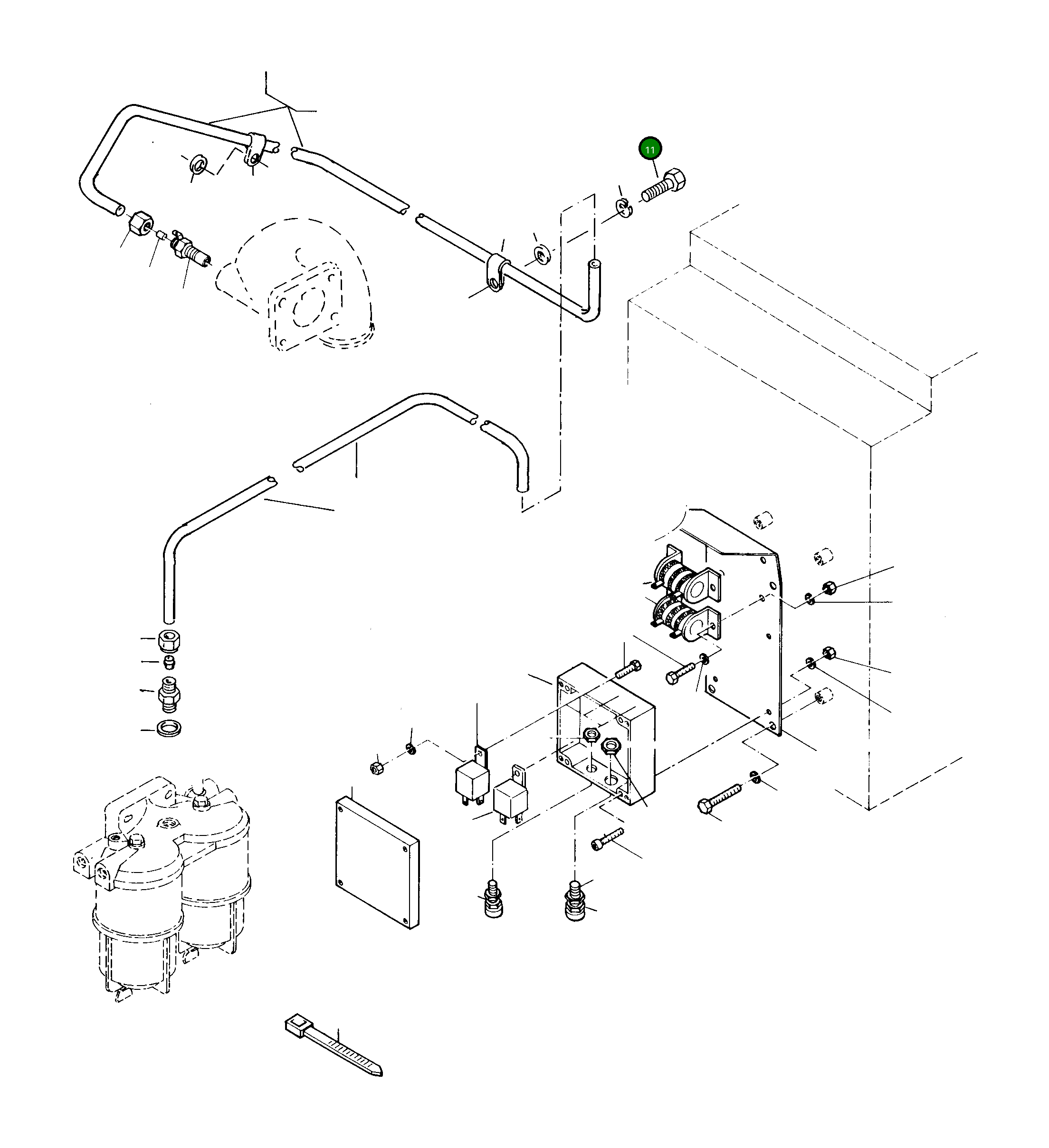 Винт 4909604M1 Komatsu