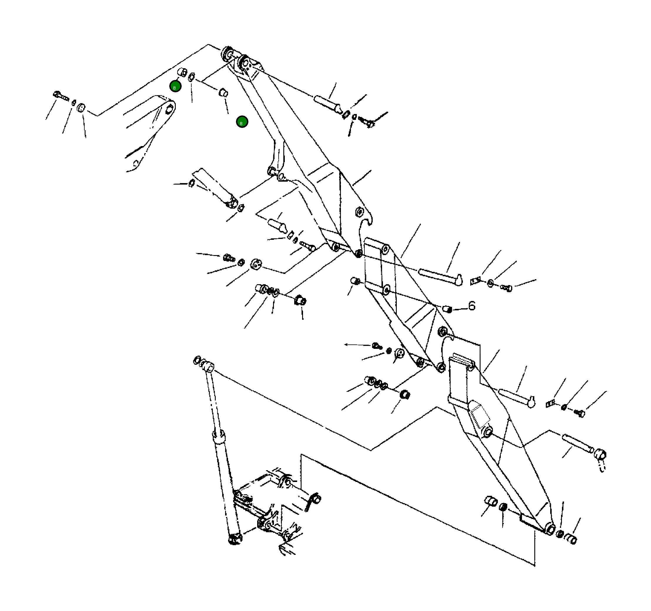 Втулка KV-B52-1131 Komatsu