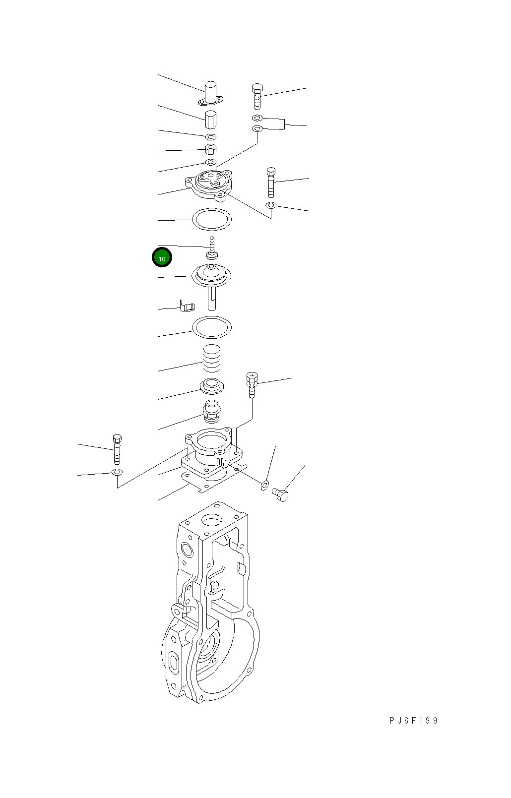 Винт DK144415-18 Komatsu