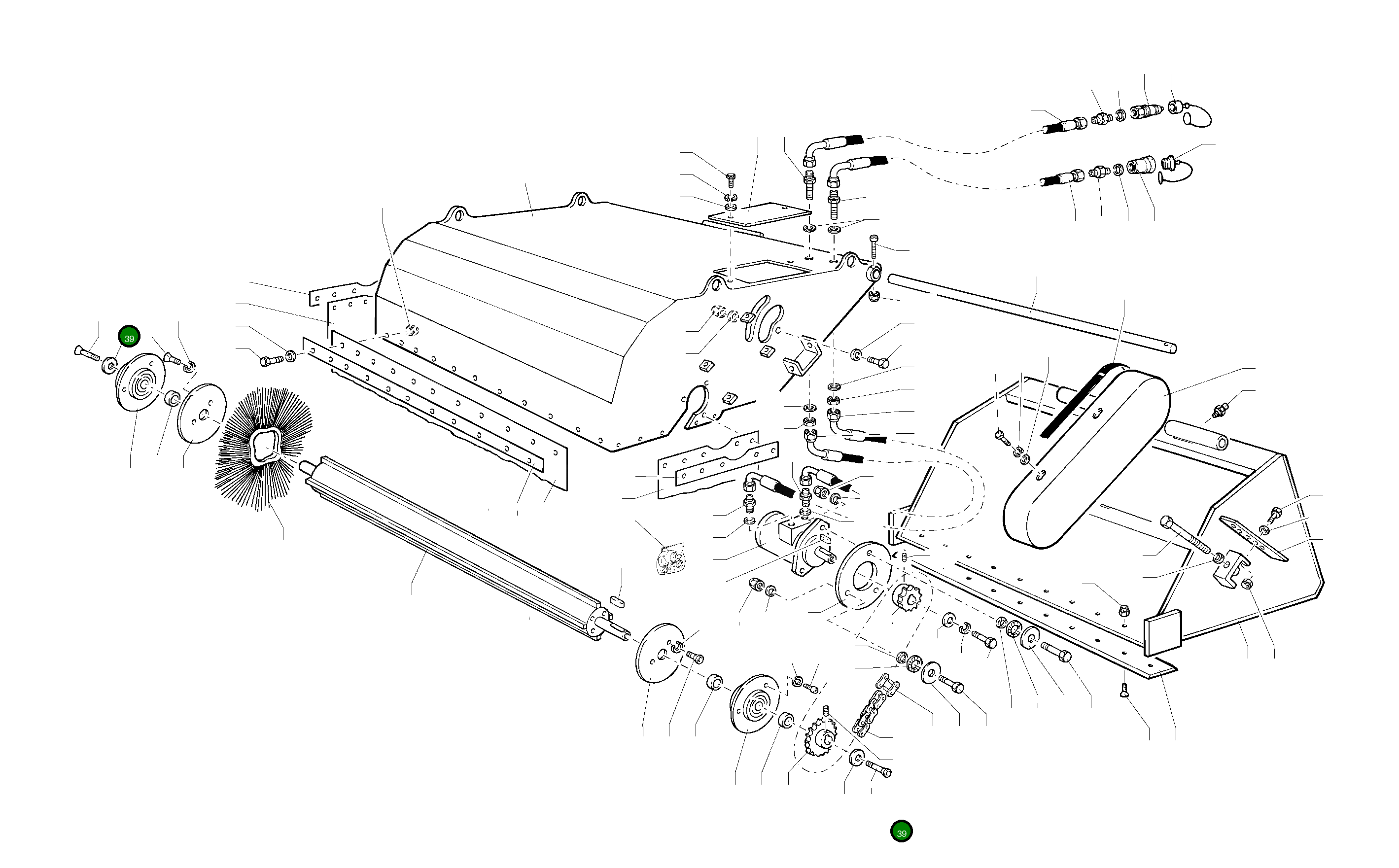 Винт UE0000283 Komatsu