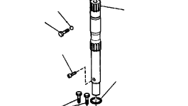 Втулка CA0137681 Komatsu