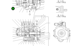 Втулка YM172176-73670 Komatsu