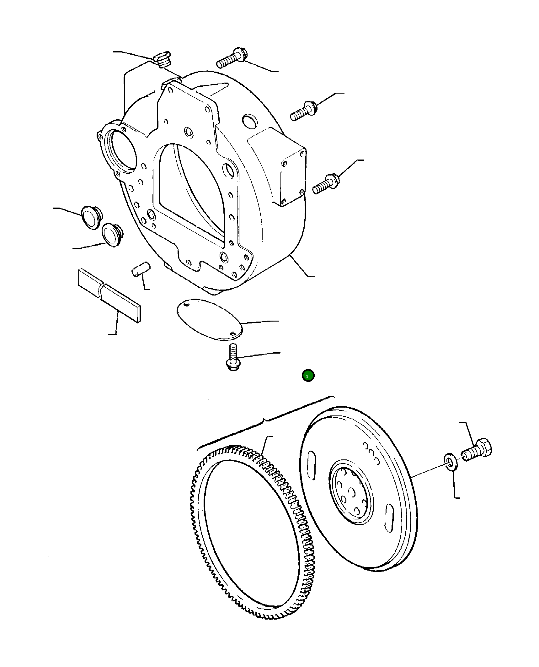 Винт P2314F002 Komatsu