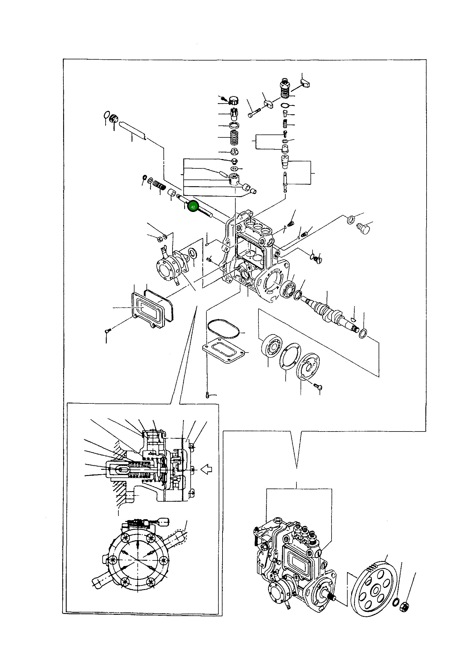 Втулка YMR000225 Komatsu