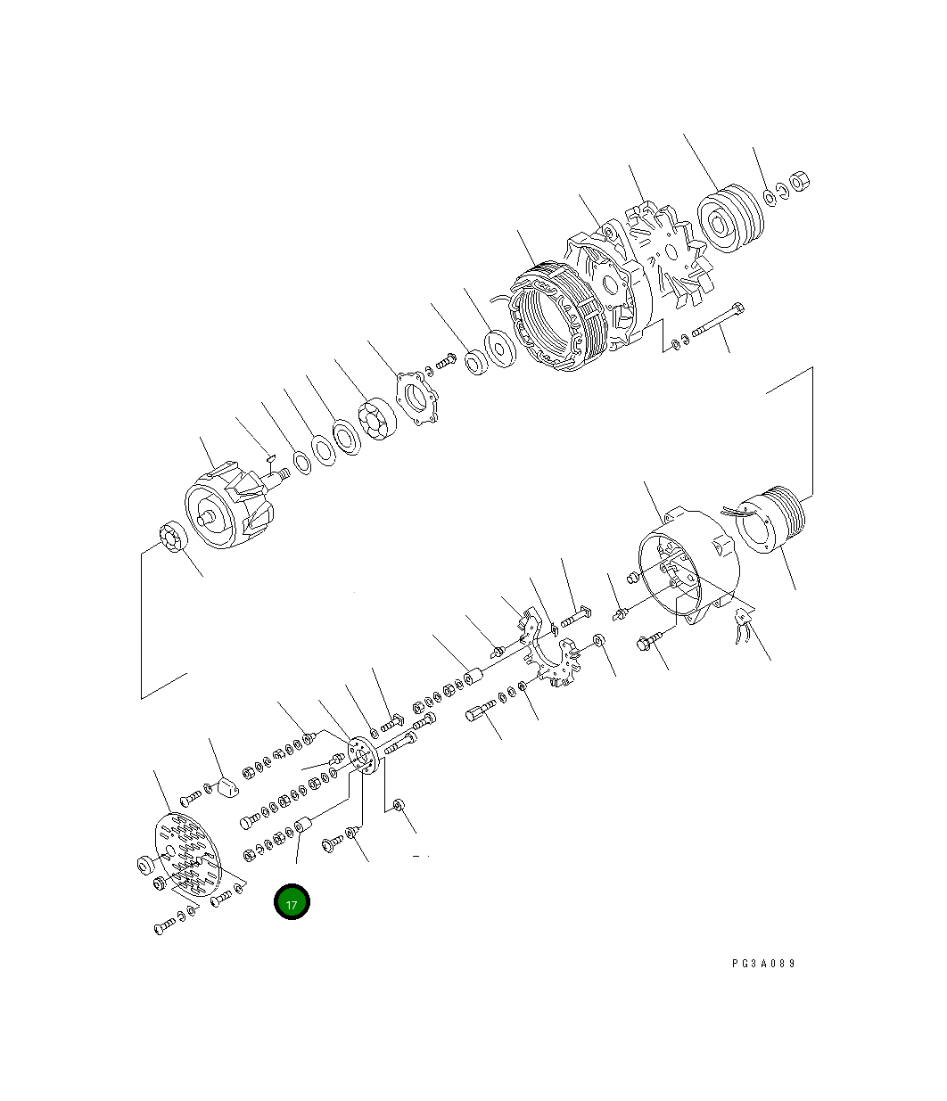Втулка KD1-09060-0040 Komatsu