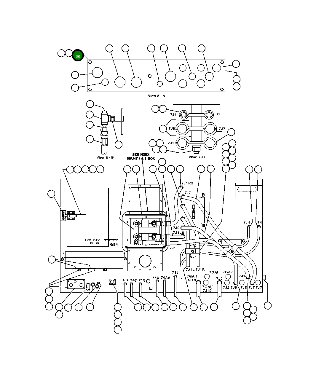 Винт с цилиндрической головкой - M8 X 1.25 X 16 MM0016 Komatsu