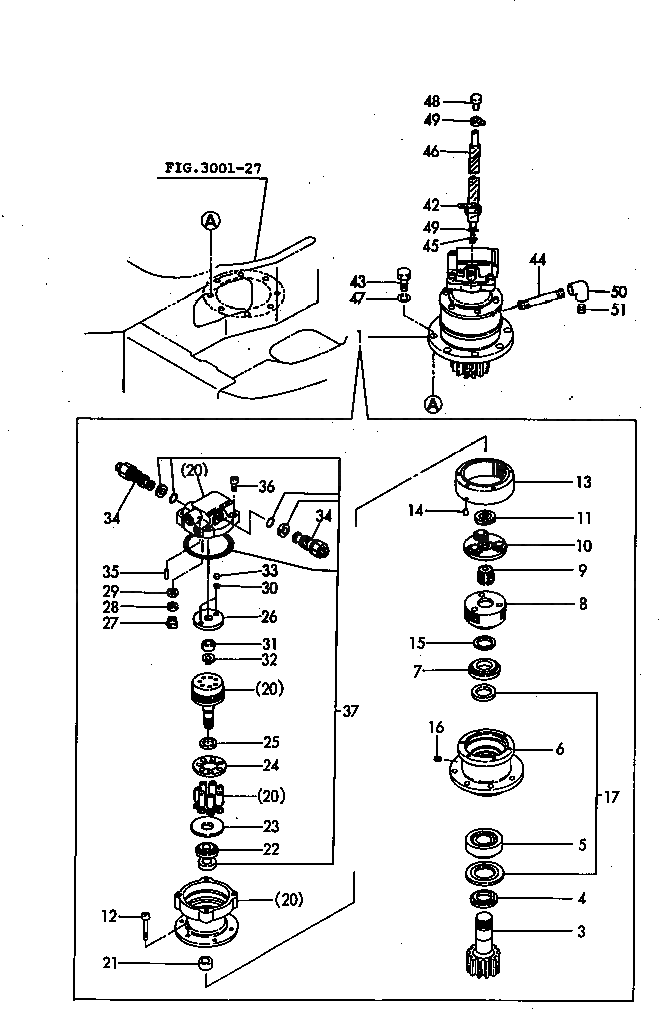 Втулка YM172176-73380 Komatsu