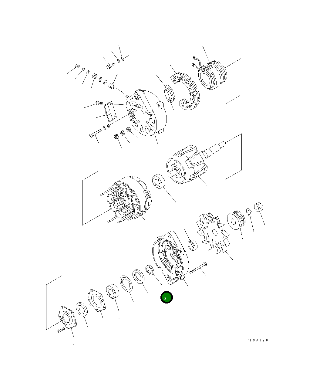 Втулка KD1-33923-0030 Komatsu