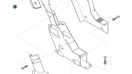 Винт M4X0.7X10 S3450573 Komatsu
