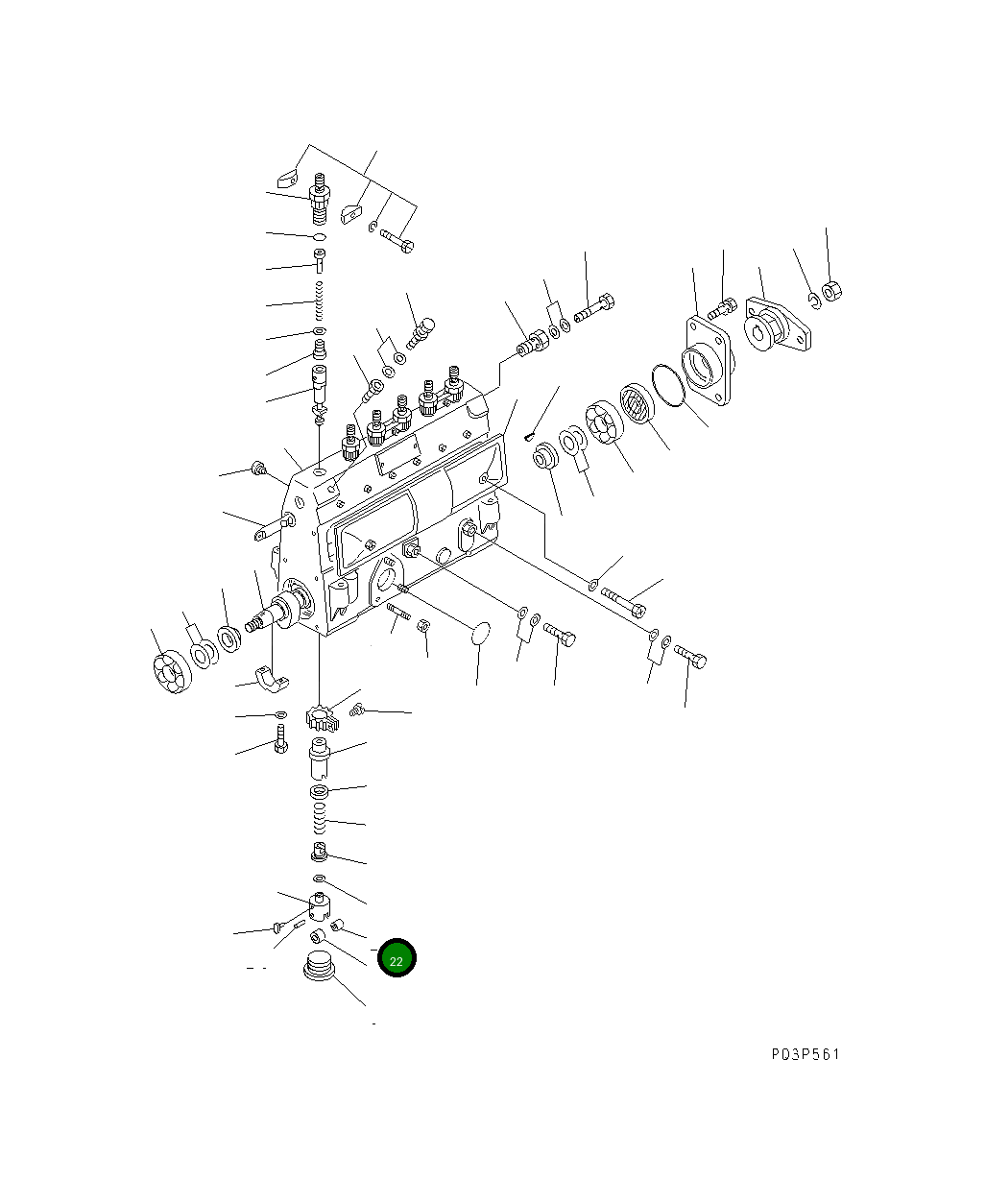 Втулка DK131205-0600 Komatsu