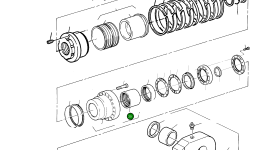 Втулка подшипника (не обслуживается в полевых условиях) 430 979 40 Komatsu