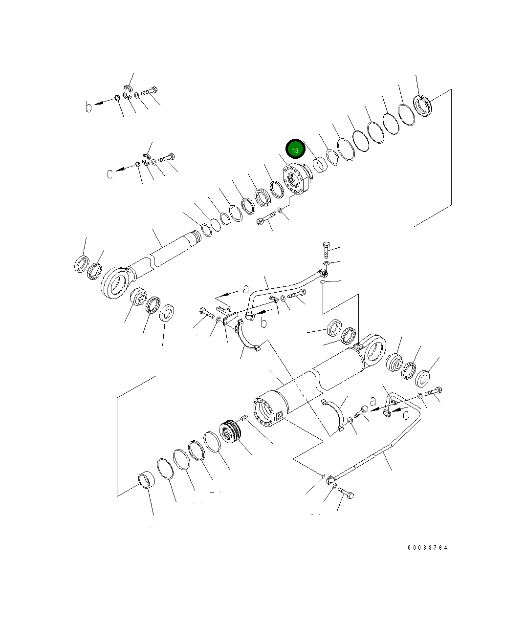 Втулка 707-52-91761 Komatsu
