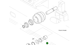 Втулка K1000925 Komatsu