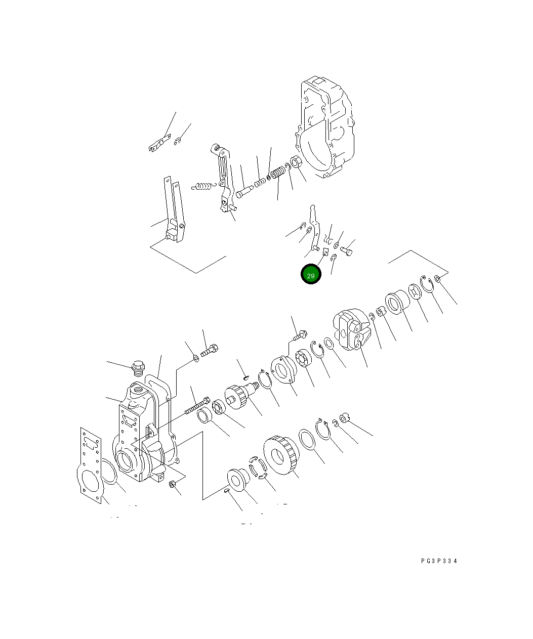 Втулка ND090944-0410 Komatsu