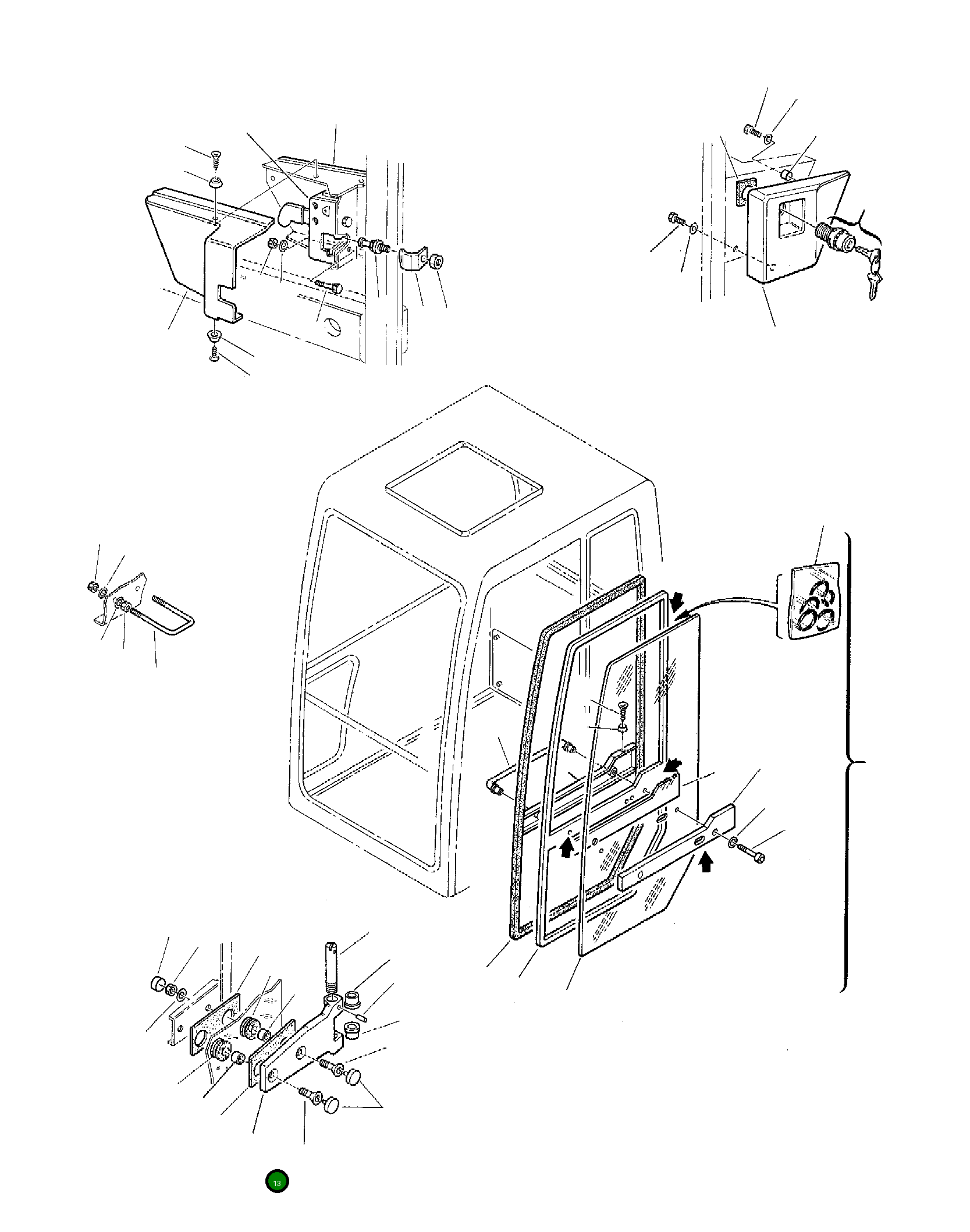 Петля 816213297 Komatsu