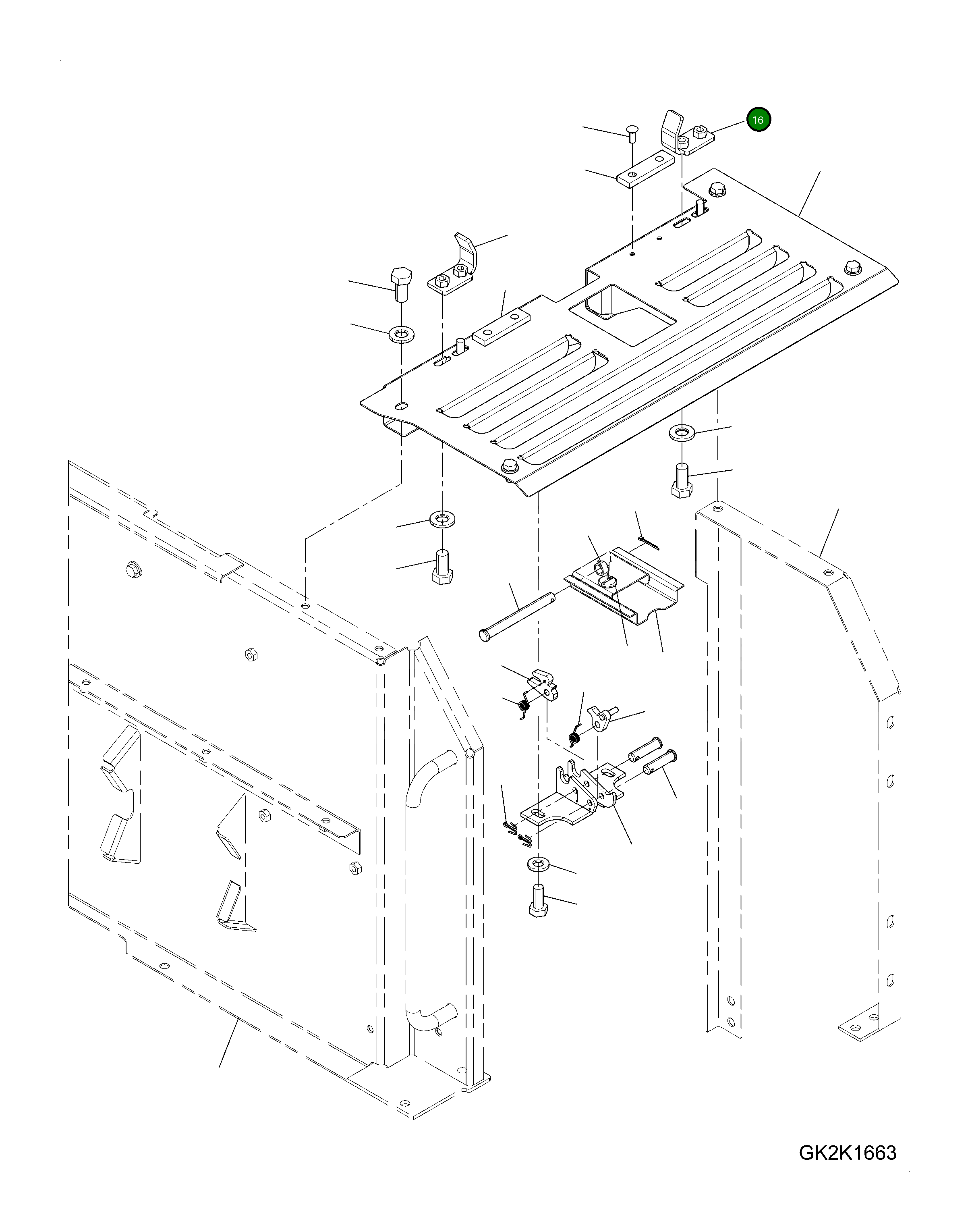 Пластина 20G-54-32370 Komatsu